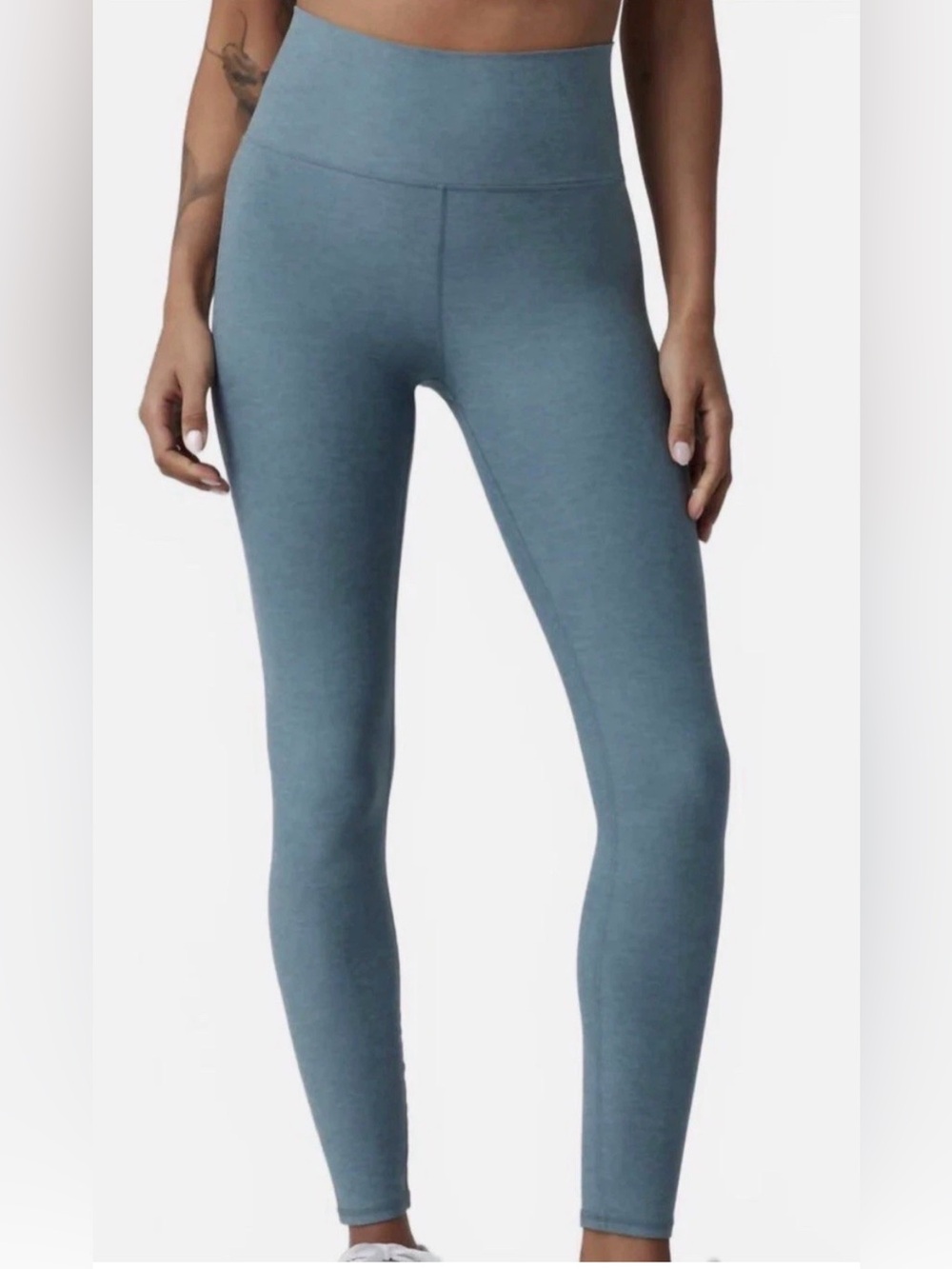 Vuori Elevation Leggings Womens Small Smoke Blue Heather Activewear